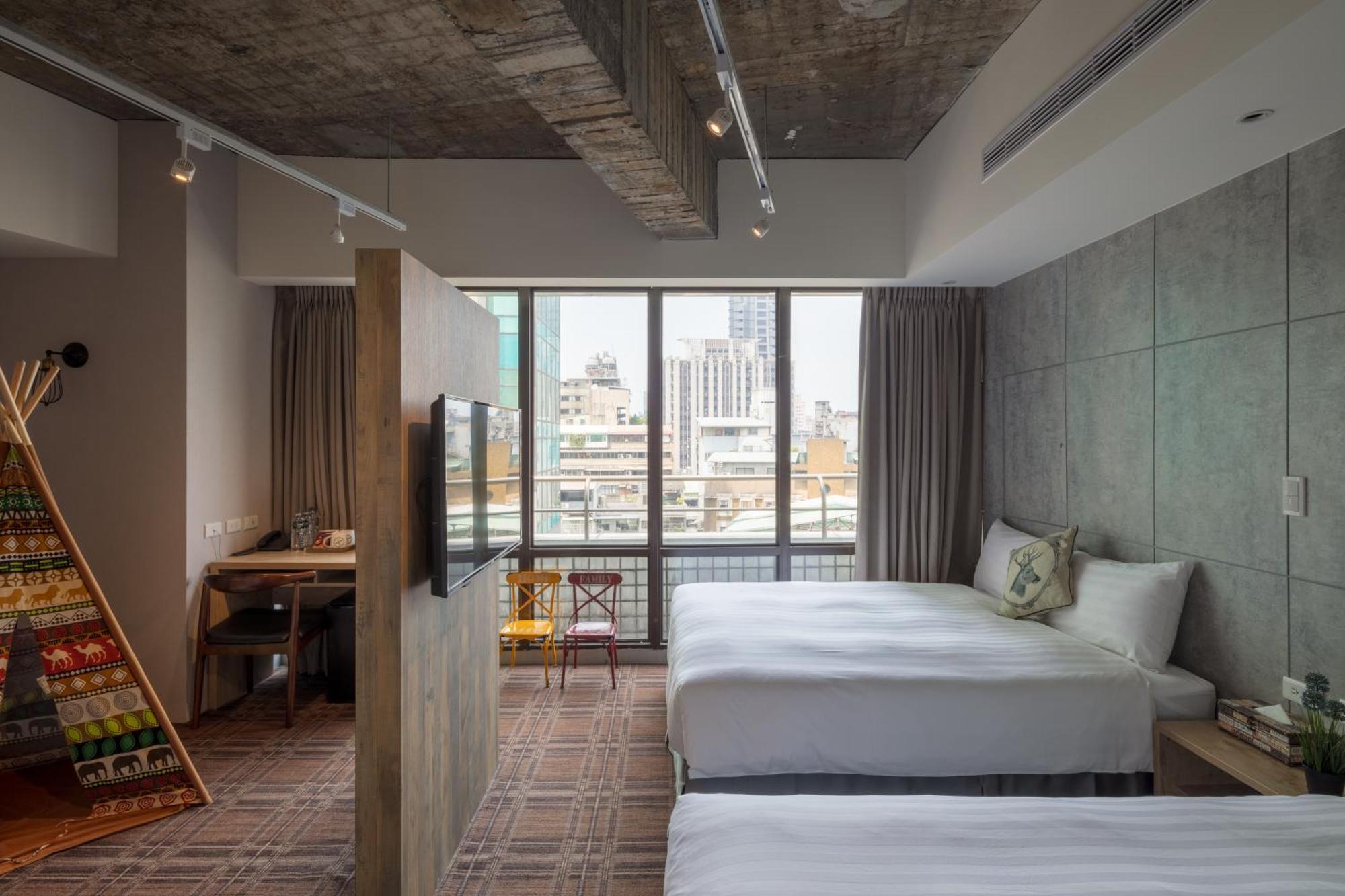 Roaders Hotel Zhonghua Тайбэй Номер фото