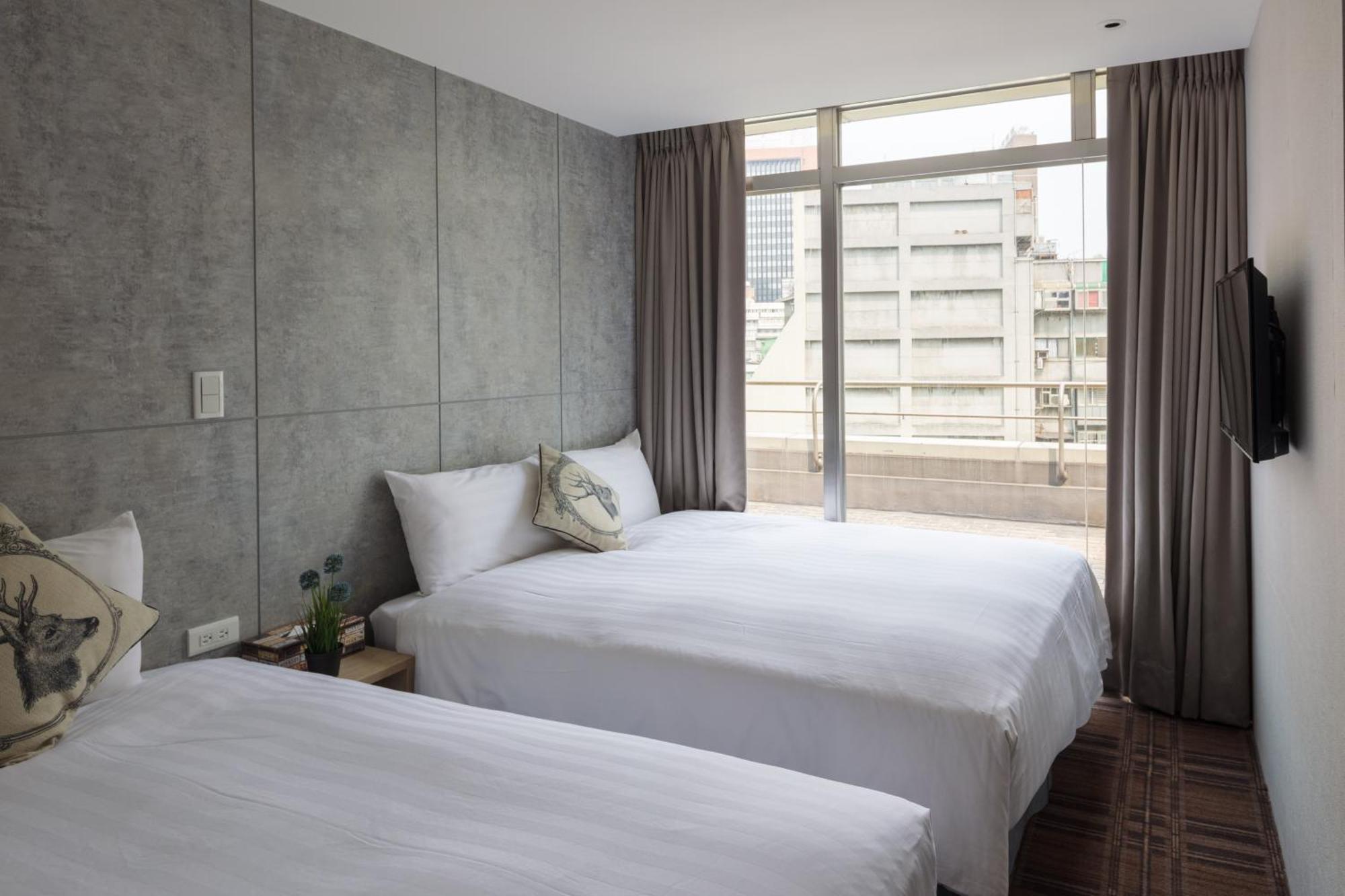 Roaders Hotel Zhonghua Тайбэй Номер фото